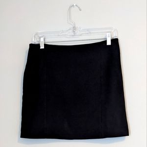 White House Black Market A-Line Black Mini Skirt